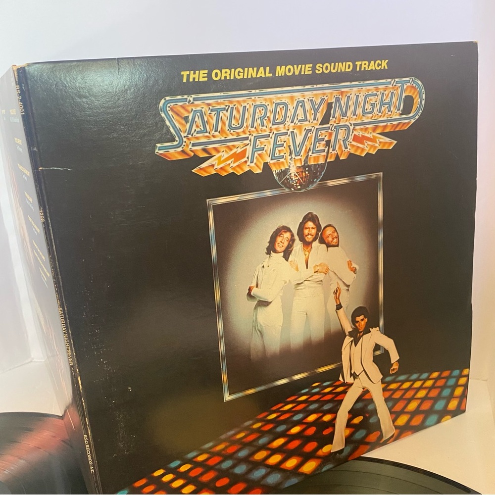 Original Saturday Night Fever Soundtrack circa 1977 Double Album